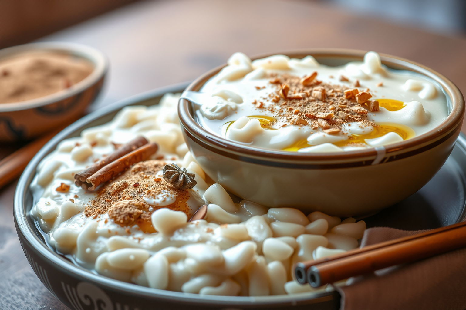 Postre tradicional de arroz con leche fácil y delicioso para disfrutar en casa
