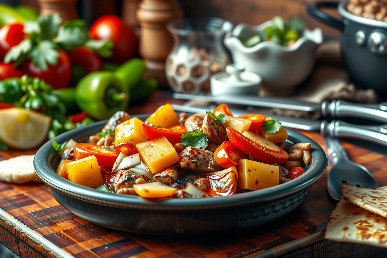 Fajitas caseras con pollo, pimientos y cebolla – receta fácil para hacer en casa