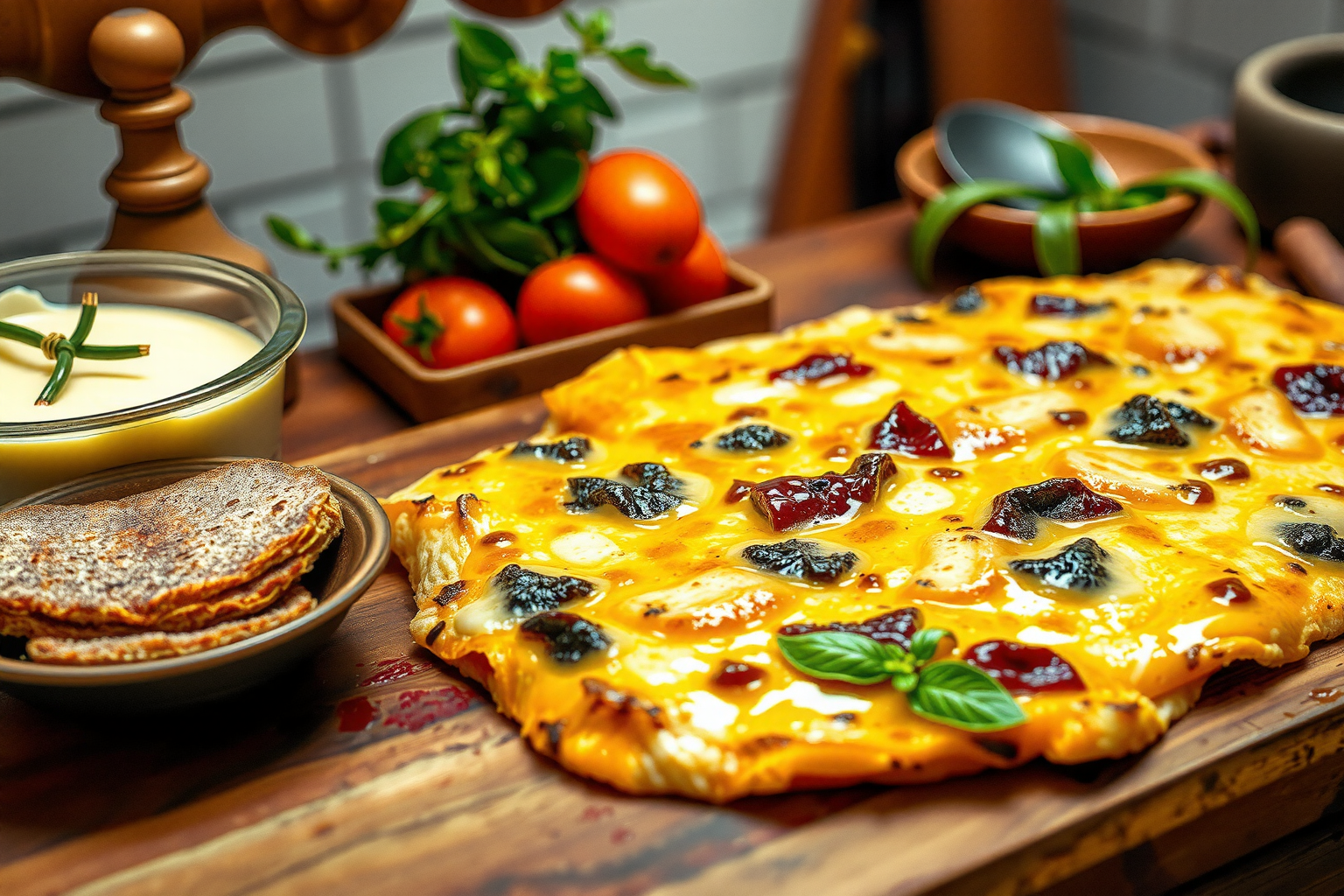 Tortilla fácil y saludable – receta casera